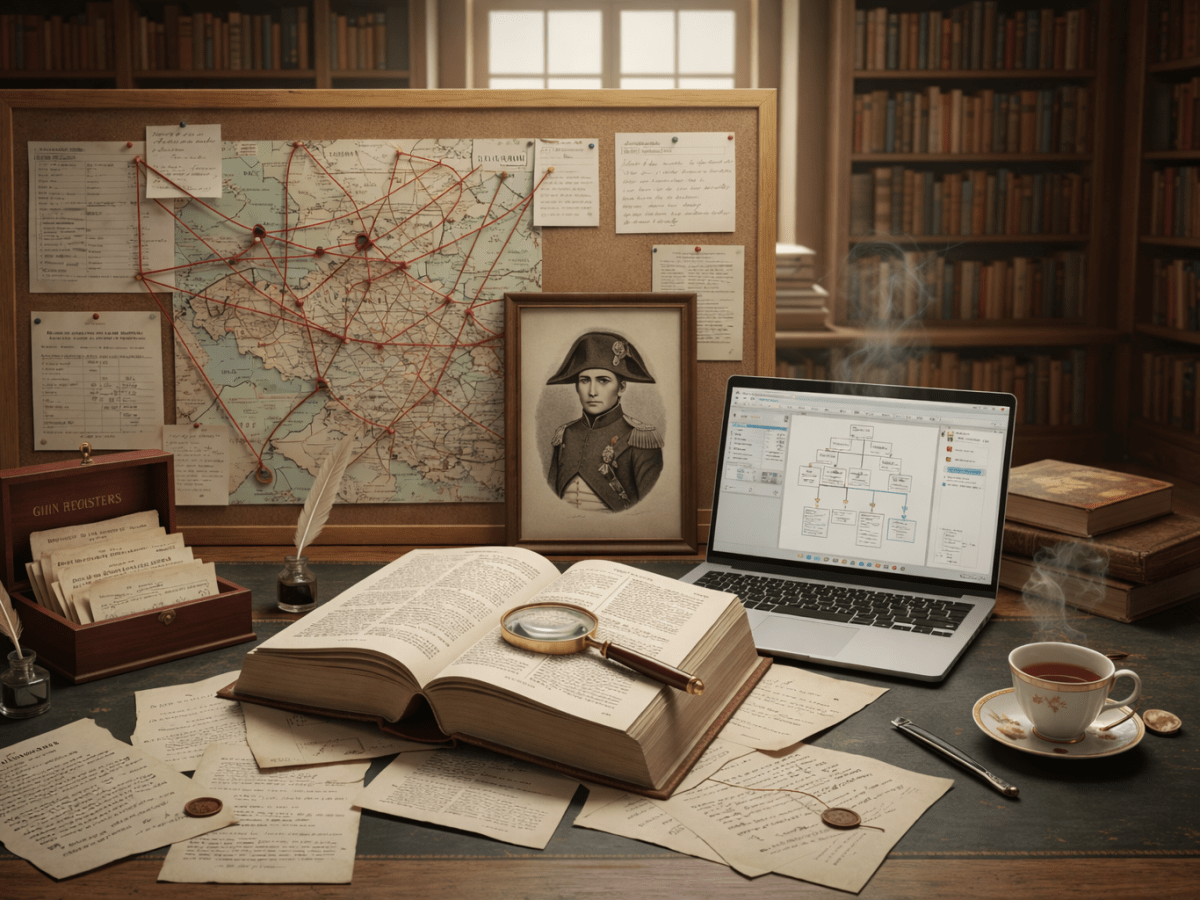 Pourquoi la généalogie ne se presse pas : l’exigence derrière mes&nbsp;recherches