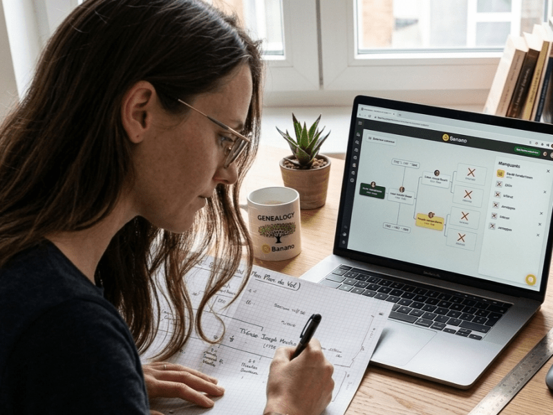 Papier ou numérique : ma méthode pas à pas pour retrouver mes&nbsp;ancêtres